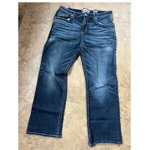 BKE Tyler Bootleg Stretch Denim Jeans, Men's size 38L